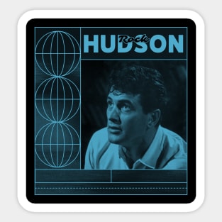 Rock Hudson Sticker